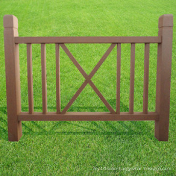 Eco-Friendly and Waterproof Composite Railing for Park and Garden 100*50